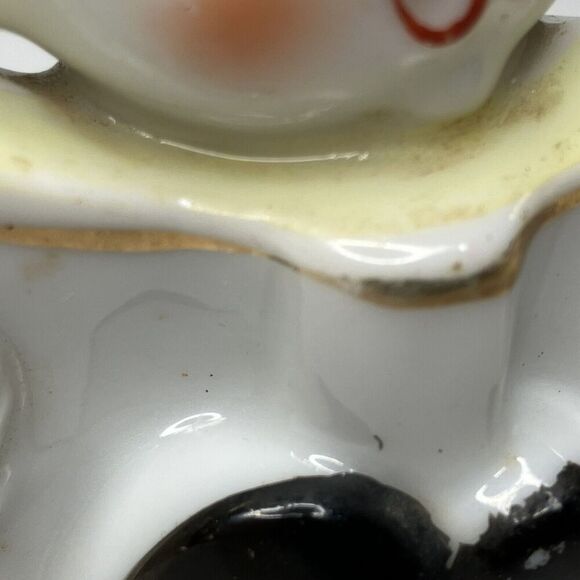 Christmas Caroler Singing Child MCM 3" Ceramic Porcelain Figurine VTG Japan - Picture 5 of 7